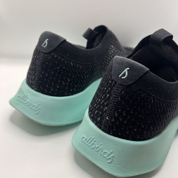 Allbirds Tree Dashers Relay Womens Shoes Size 6 Black Low Knit Athletic Sneakers - Picture 7 of 10